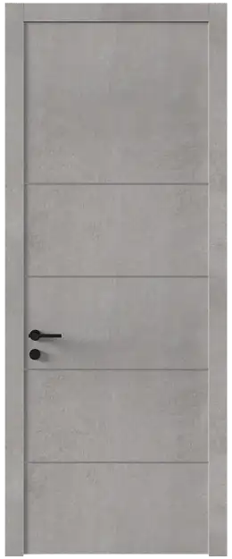 Межкомнатная дверь Tivoli Д-3, Без стекла (ДГ), цвет - Белый камень