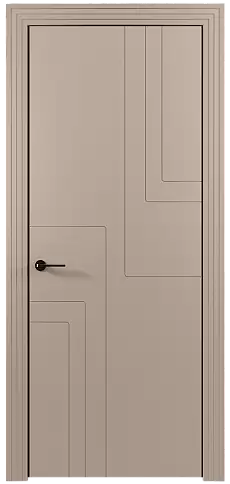 Дверь Futuro Moderno Бежевое Ядро Миндаля эмаль (RAL 070-85-05) без стекла