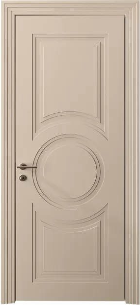 Межкомнатная дверь Ravenna Neo Classic Scalino, цвет - Бежевый Мел эмаль (RAL 075-80-10), Без стекла (ДГ)