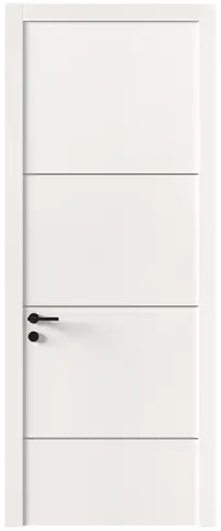 Дверь Tivoli Г-3 Белоснежная мягкая шагрень без стекла