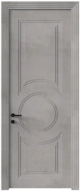 Межкомнатная дверь Ravenna Neo Classic Scalino, Без стекла (ДГ), цвет - Белый камень