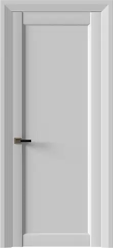 Дверь Domenica Neo Classic Decoro Серая эмаль (RAL 7047) без стекла