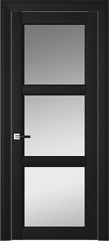 Дверь Milano Neo Classic Decoro Чёрный ST со стеклом