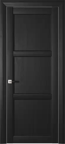 Дверь Milano Neo Classic Decoro Масло чёрное без стекла