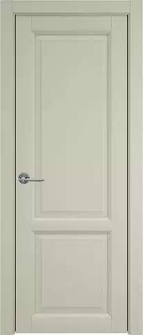 Дверь Dinastia Porta Classic Серо-оливковая эмаль (RAL 7032) без стекла