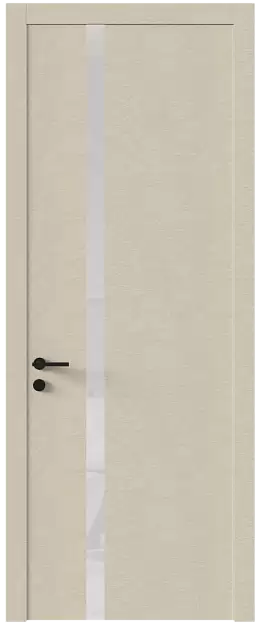 Межкомнатная дверь Tivoli Д-1, Без стекла (ДГ), цвет - Версилк крем
