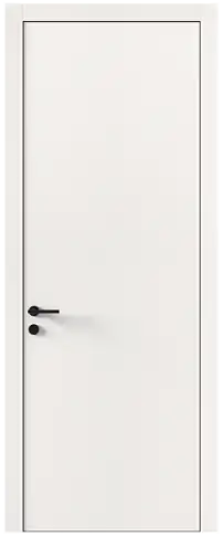 Дверь Tivoli А-4 Белоснежная мягкая шагрень без стекла