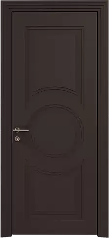 Дверь Ravenna Neo Classic Scalino Чёрный Базальт эмаль по шпону (RAL 040-30-05) без стекла