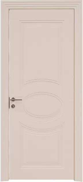 Межкомнатная дверь Florencia Neo Classic Scalino, цвет - Грязный Белый эмаль по шпону (RAL 070-90-05), Без стекла (ДГ)