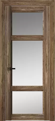 Дверь Siena Neo Classic Decoro Олива тёмная со стеклом