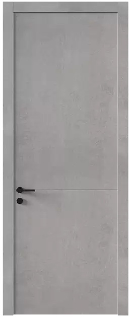 Межкомнатная дверь Tivoli Б-2, Без стекла (ДГ), цвет - Белый камень