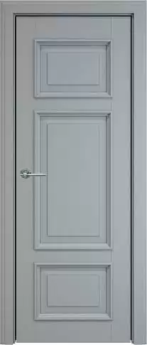 Дверь Siena Porta Classic LUX Серебристо-серая эмаль (RAL 7045) без стекла