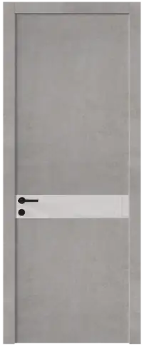 Дверь Tivoli И-4 Белый камень со стеклом