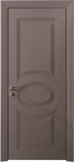 Межкомнатная дверь Florencia Neo Classic Scalino, цвет - Теплый Серый эмаль (RAL 040-60-05), Без стекла (ДГ)