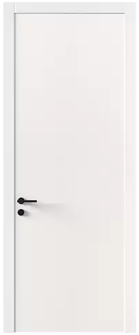 Дверь Tivoli А-2 Белоснежная мягкая шагрень без стекла