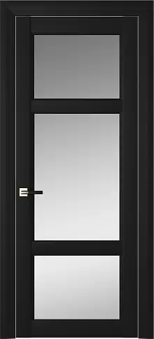 Дверь Siena Neo Classic Decoro Чёрный ST со стеклом
