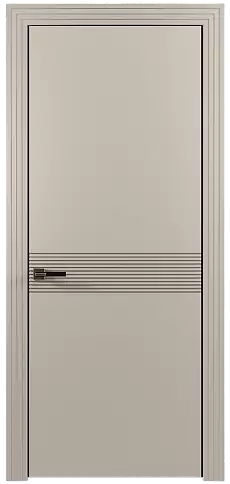 Дверь Tramonto Moderno Жемчужная эмаль (RAL 1013) без стекла