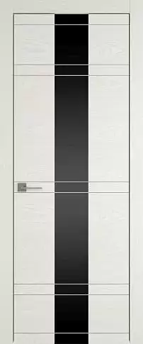 Дверь Tivoli Ж-4 Белый ясень nano-flex со стеклом