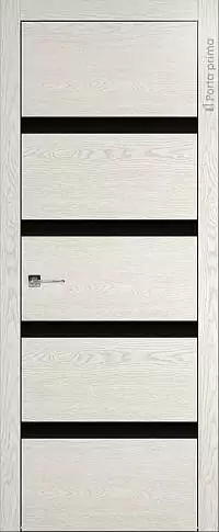 Дверь Tivoli Д-4 Белый ясень nano-flex без стекла