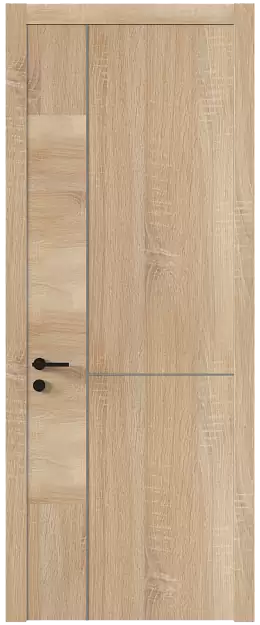 Межкомнатная дверь Tivoli Г-1, Без стекла (ДГ), цвет - Дуб сонома светлый