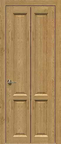 Дверь Dinastia Книжка Porta Classic Дуб натуральный без стекла