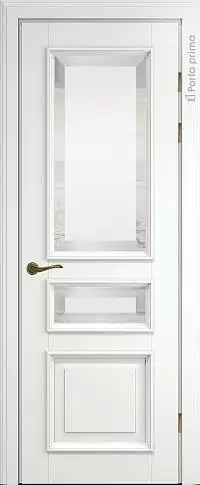 Дверь Imperia-R Porta Classic LUX Белая эмаль (RAL 9003) со стеклом