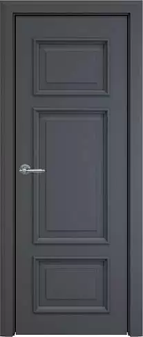 Дверь Siena Porta Classic LUX Графитово-серая эмаль (RAL 7024) без стекла