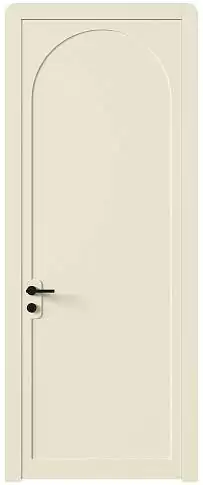 Дверь Luna Moderno Жемчужная эмаль (RAL 1013) без стекла
