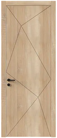 Дверь Tivoli П-5 Дуб сонома светлый без стекла