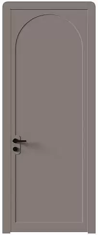 Дверь Luna Moderno Теплый Серый эмаль (RAL 040-60-05) без стекла