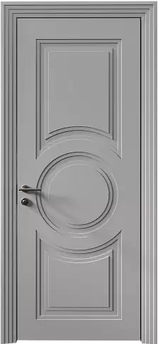 Дверь Ravenna Neo Classic Scalino Серая эмаль (RAL 7047) без стекла