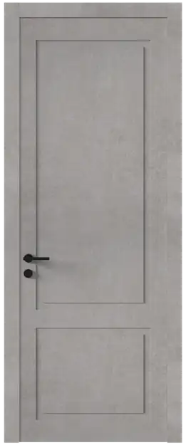 Межкомнатная дверь Tivoli И-5, Без стекла (ДГ), цвет - Белый камень