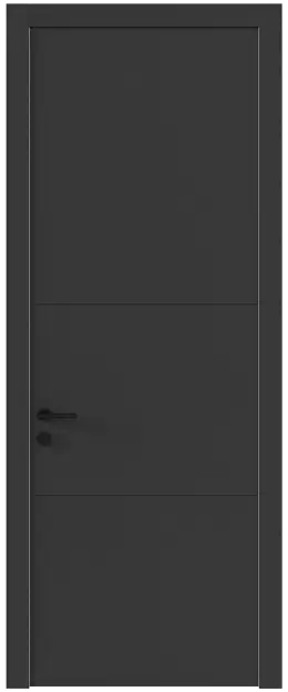 Межкомнатная дверь Tivoli В-2, Без стекла (ДГ), цвет - Диамант серый