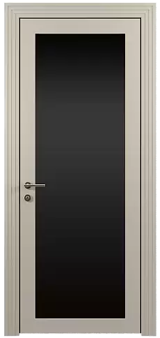 Дверь Tivoli З-1 Жемчужная эмаль (RAL 1013) со стеклом