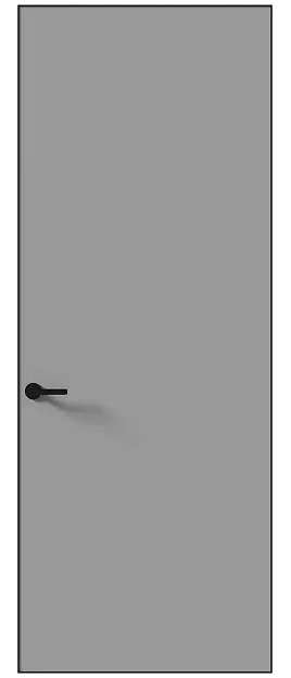 Межкомнатная дверь Tivoli А-1 Невидимка, Без стекла (ДГ), цвет - Серый Флокс эмаль (RAL 358-71-02)