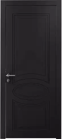 Дверь Florencia Neo Classic Черная эмаль (RAL 9004) без стекла