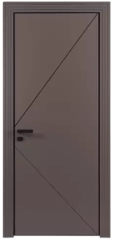 Дверь Pala Moderno Серо-Розовый мордовник эмаль (RAL 020-60-05) без стекла