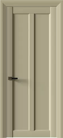 Дверь Prato Neo Classic Decoro Серо-оливковая эмаль (RAL 7032) без стекла