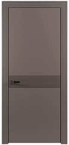 Дверь Tramonto Moderno Теплый Серый эмаль (RAL 040-60-05) без стекла