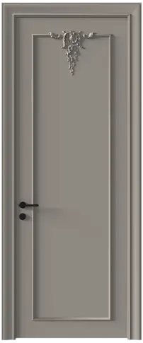 Дверь Tivoli / Тиволи А-1 Серая стяжка эмаль (RAL 060-60-05) без стекла