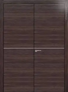 Дверь Tivoli / Тиволи Б-3 Венге Нуар без стекла