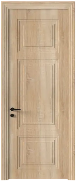 Межкомнатная дверь Siena Neo Classic Scalino, Без стекла (ДГ), цвет - Дуб сонома светлый