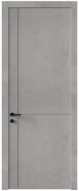 Межкомнатная дверь Tivoli Е-3, Без стекла (ДГ), цвет - Белый камень