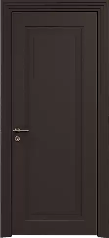 Дверь Domenica Neo Classic Scalino Чёрный Базальт эмаль по шпону (RAL 040-30-05) без стекла
