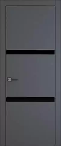 Дверь Tivoli В-4 Графитово-серая эмаль (RAL 7024) без стекла