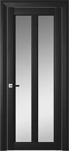 Дверь Prato Neo Classic Decoro Масло чёрное со стеклом
