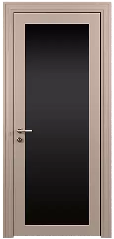 Дверь Tivoli З-1 Бежевое Ядро Миндаля эмаль (RAL 070-85-05) со стеклом