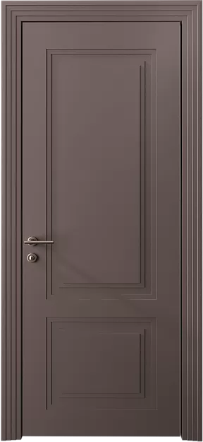 Межкомнатная дверь Dinastia Neo Classic Scalino, цвет - Серо-Розовый мордовник эмаль (RAL 020-60-05), Без стекла (ДГ)