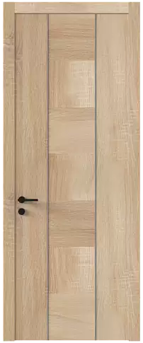 Дверь Tivoli Б-1 Дуб сонома светлый без стекла