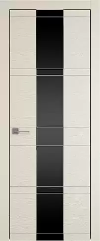 Дверь Tivoli Ж-2 Жемчужная эмаль по шпону (RAL 1013) со стеклом